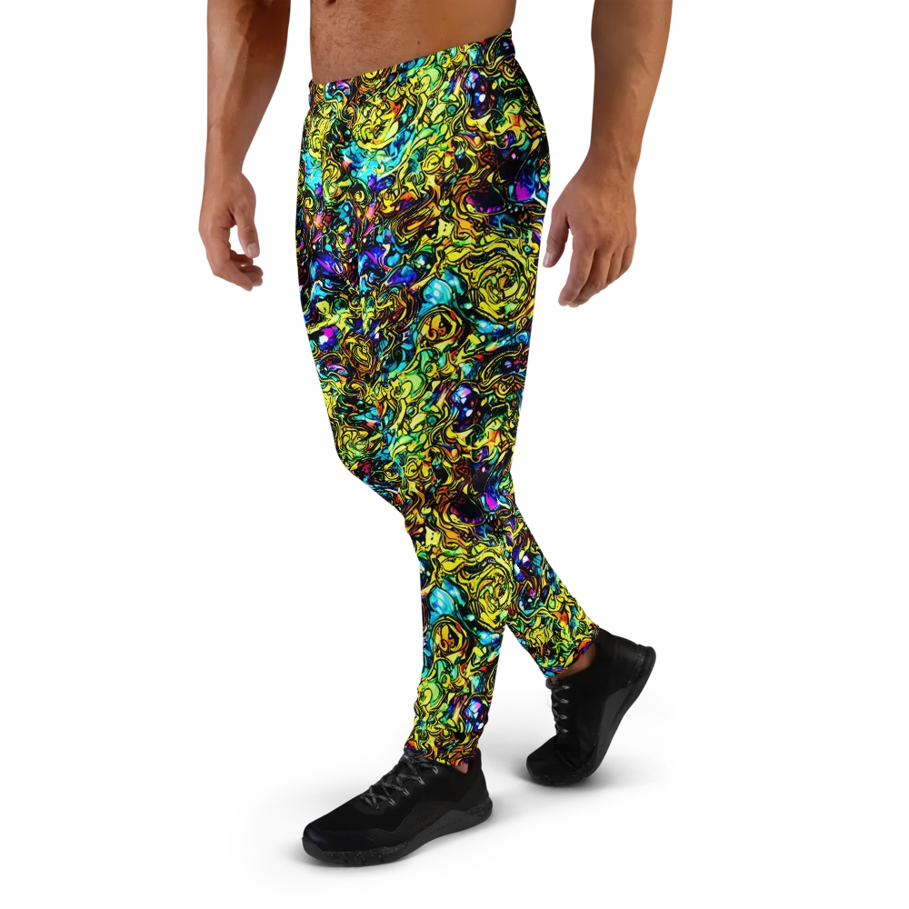Signal Storm on Men's Joggers — Left