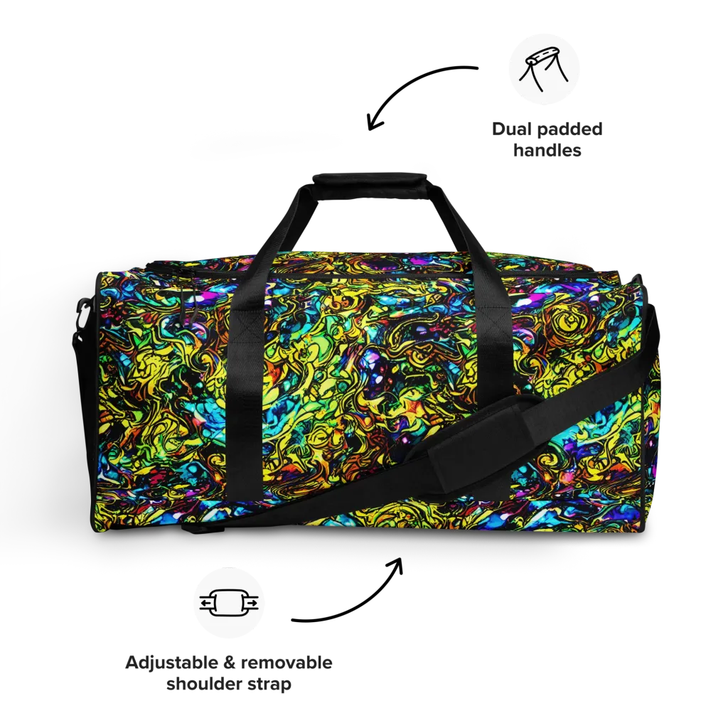 Signal Storm on Duffle Bag — Front