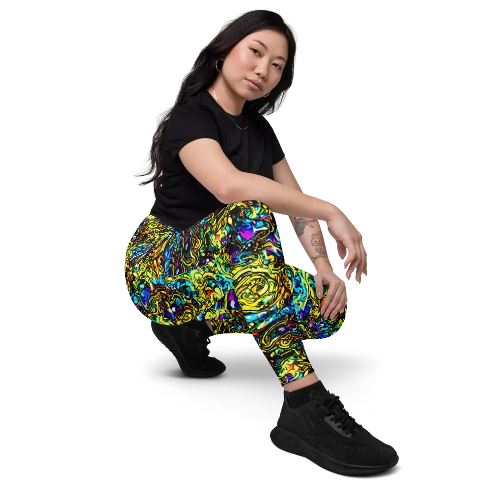 Signal Storm on Leggings with Pockets — Right Front
