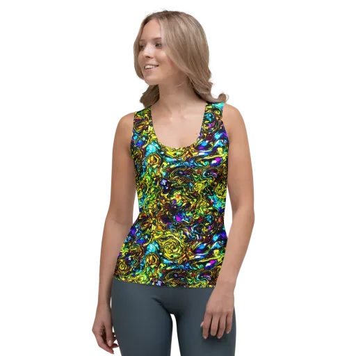 Signal Storm on a Women's Tank Top