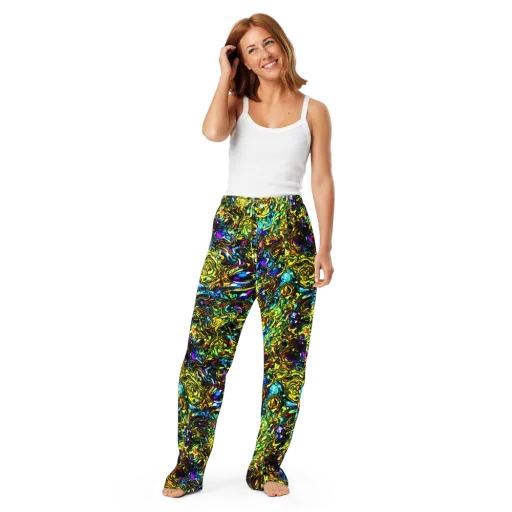 Signal Storm on a Women's Pajama Pants