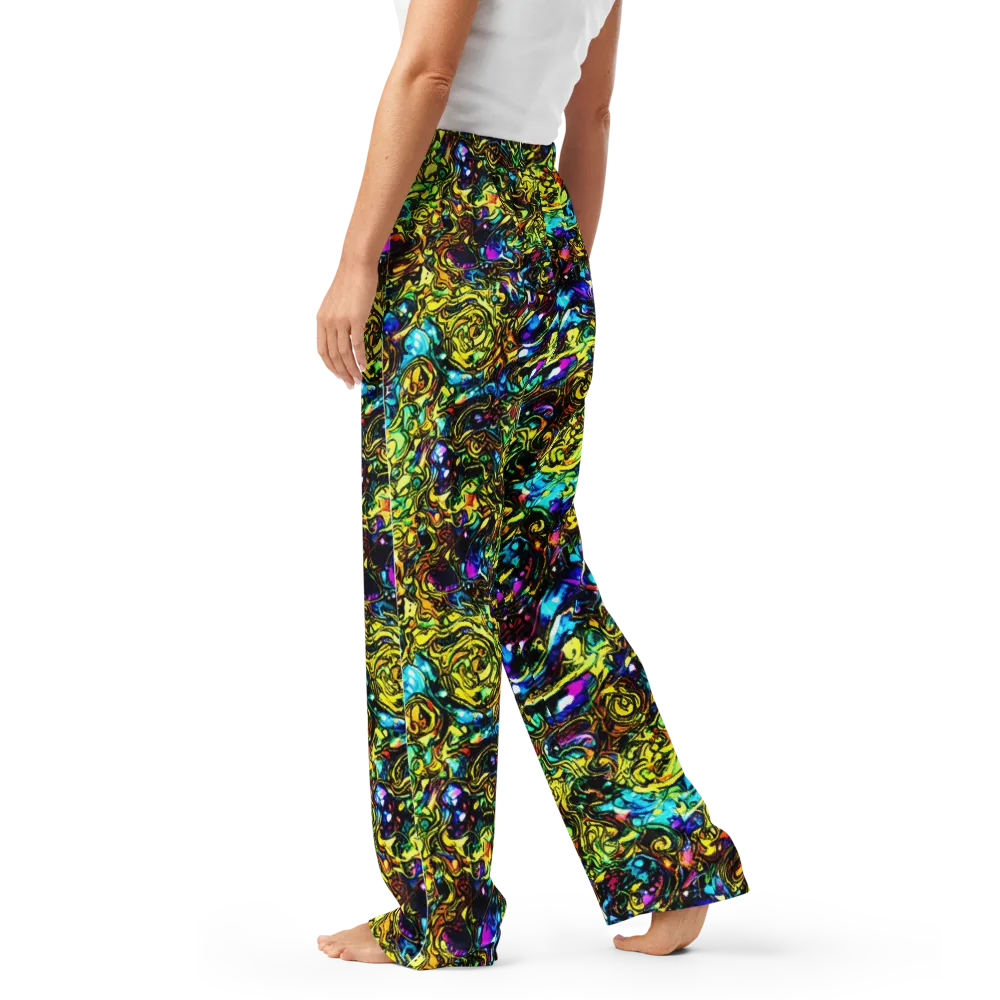 Signal Storm on Women's Pajama Pants — Left
