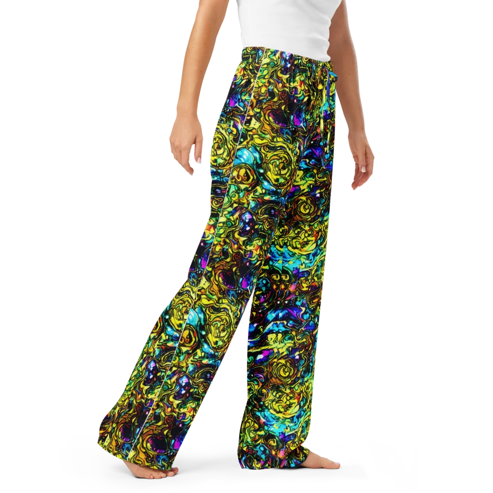 Signal Storm on Women's Pajama Pants — Right Front