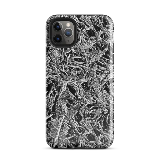 Noir Tendrils on a Tough Case for iPhone®