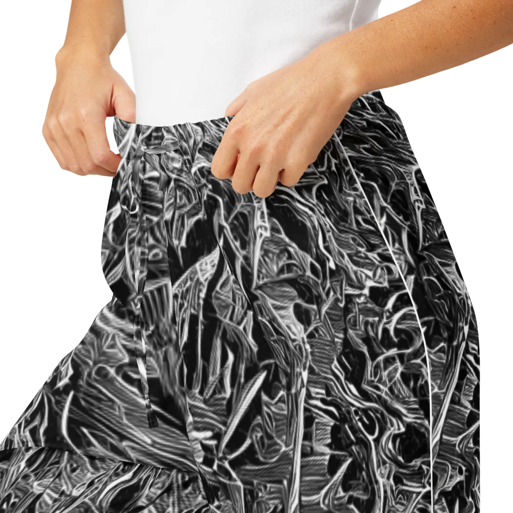 Noir Tendrils on Women's Pajama Pants — Product details