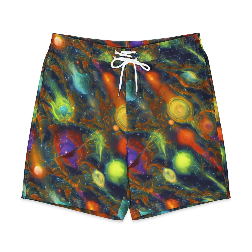 Galactic Tide on Men's Board Shorts — Front