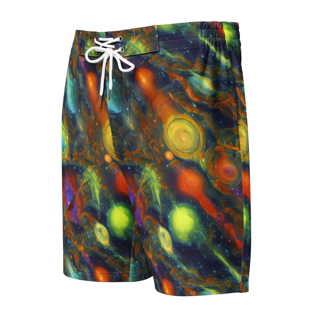 Galactic Tide on Men's Board Shorts — Front
