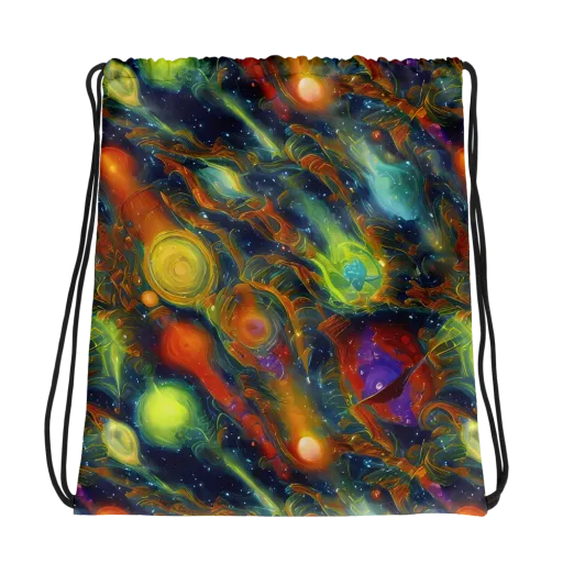Galactic Tide on a Drawstring Bag