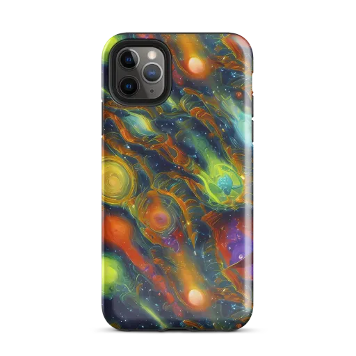 Galactic Tide on a Tough Case for iPhone®