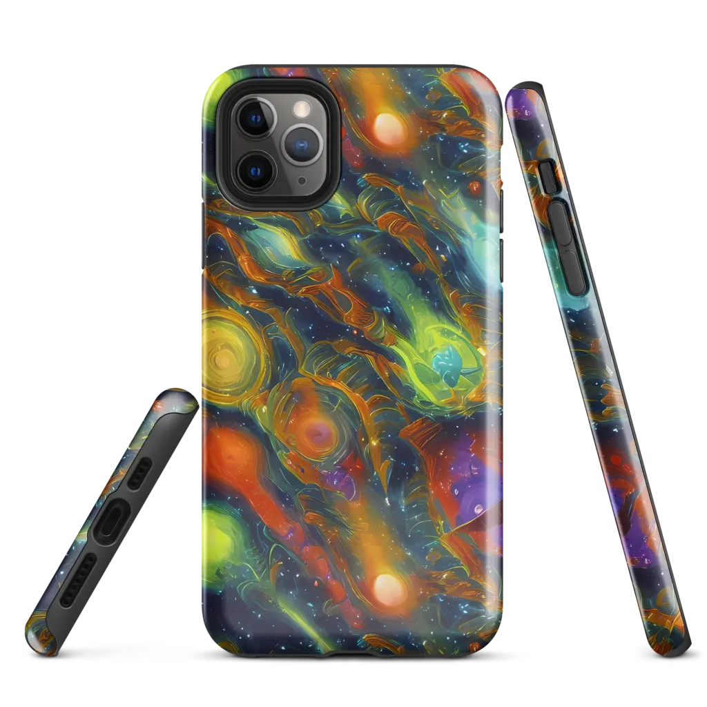 Galactic Tide on Tough Case for iPhone® — Front