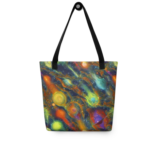 Galactic Tide on a Tote Bag