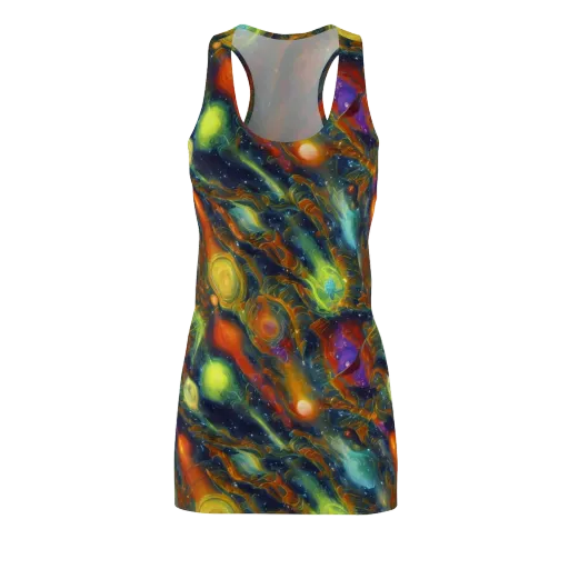 Galactic Tide on a Racerback Dress