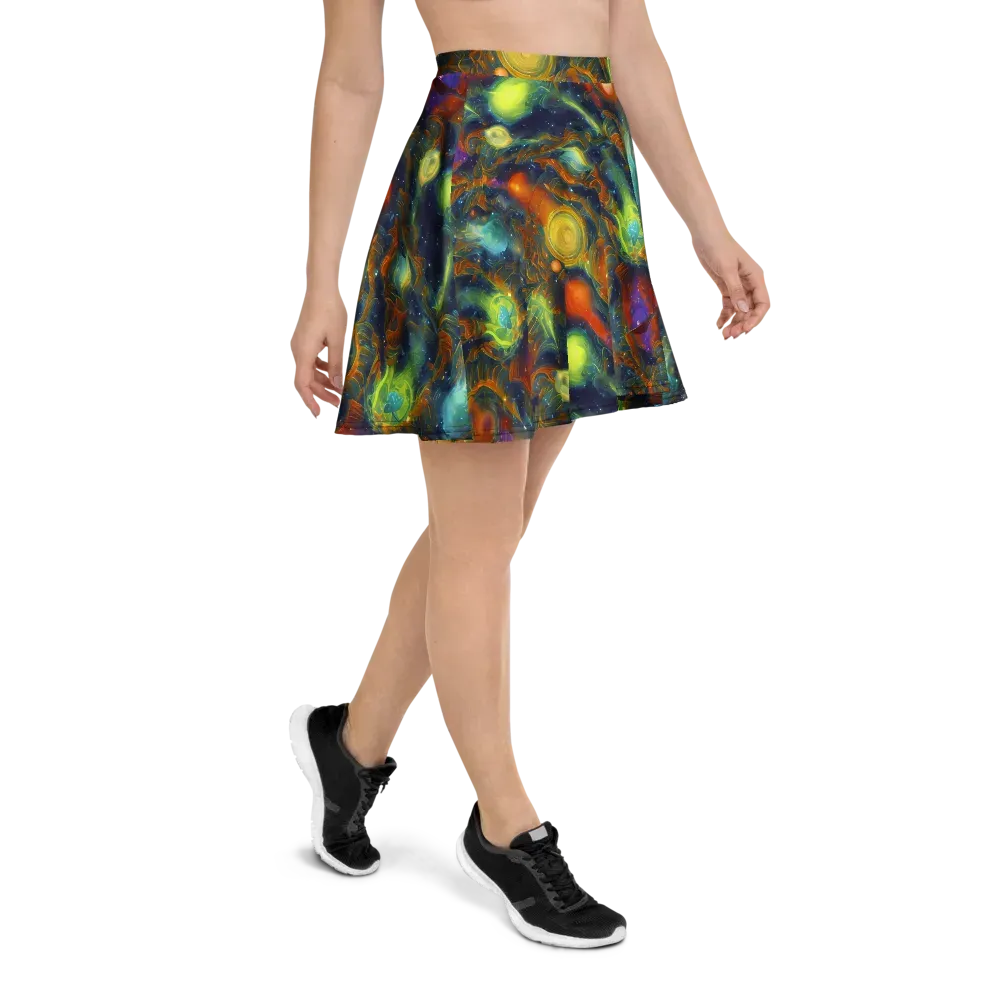 Galactic Tide on Skater Skirt — Right