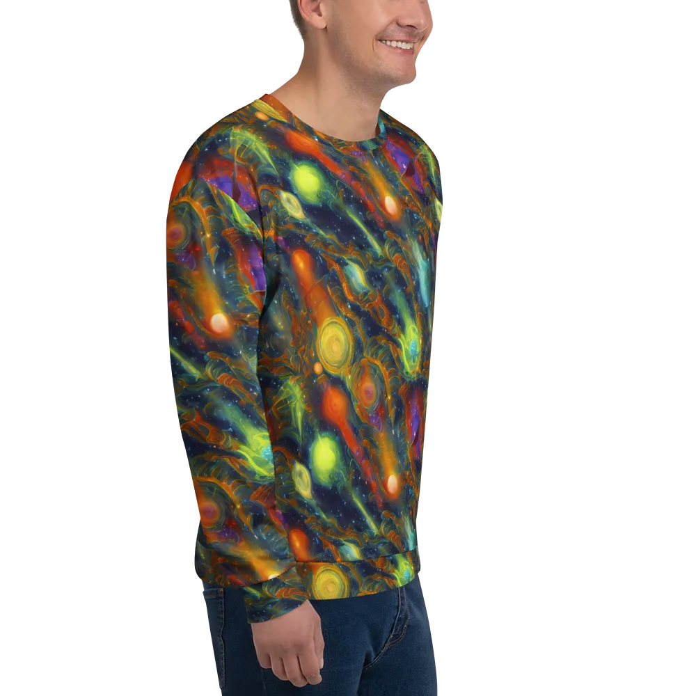 Galactic Tide on Sweatshirt — Right Front