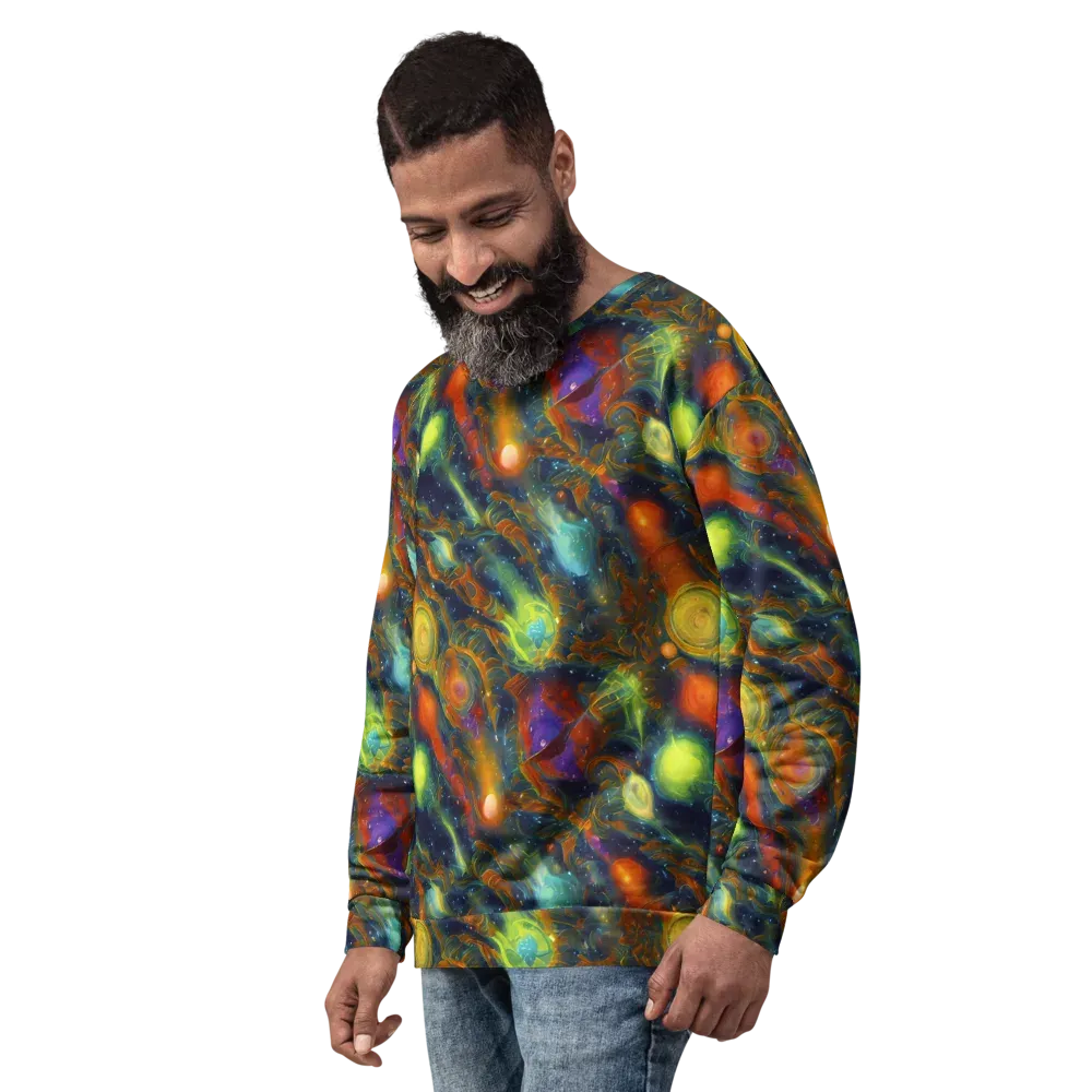 Galactic Tide on Sweatshirt — Left Front