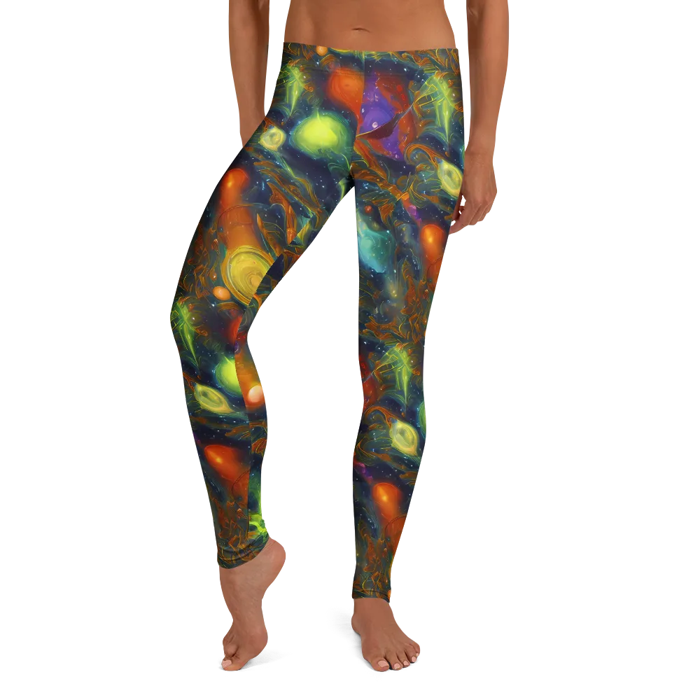 Galactic Tide on Leggings — Front