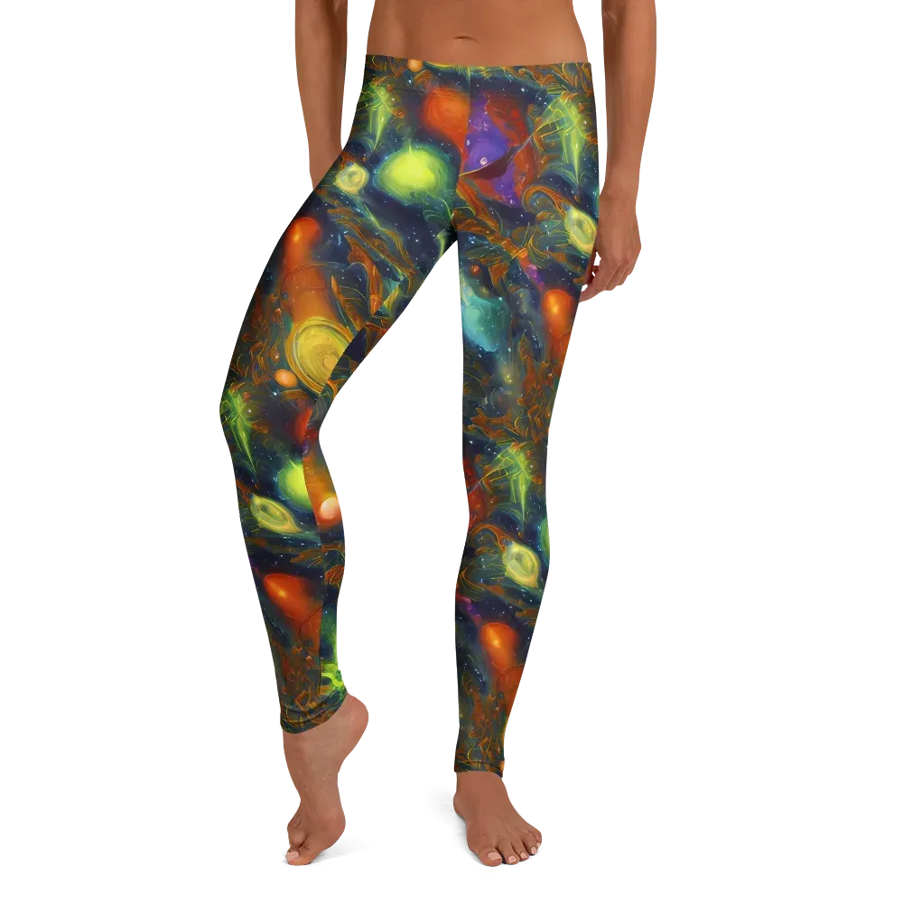 Galactic Tide on Leggings — Front