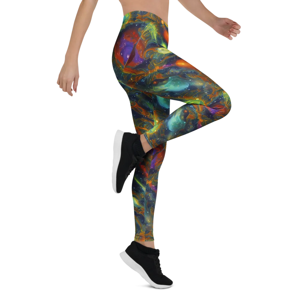 Galactic Tide on Leggings — Right
