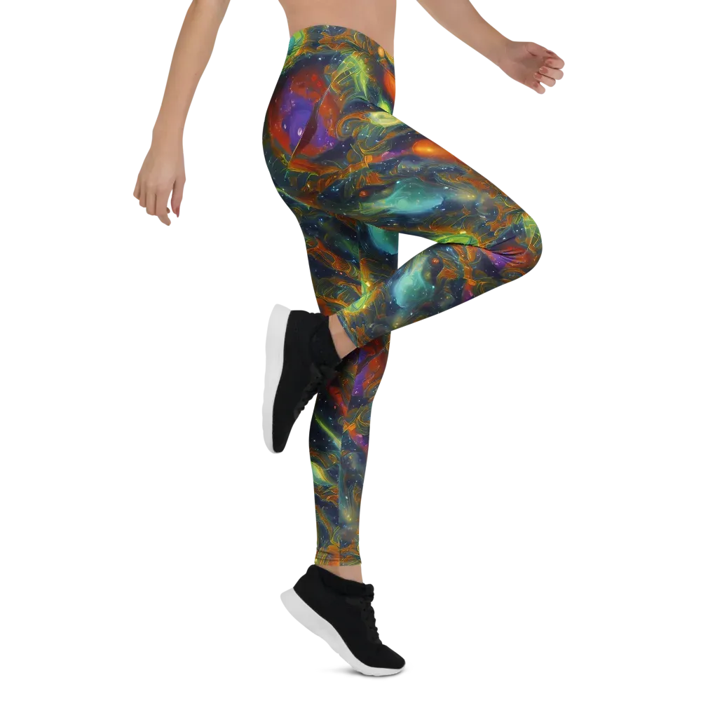 Galactic Tide on Leggings — Right