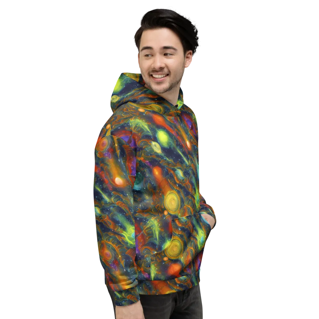 Galactic Tide on Hoodie — Right