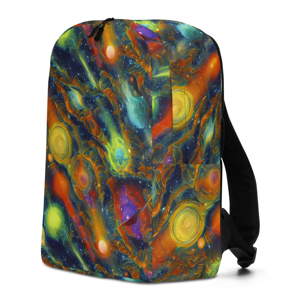 Galactic Tide on Minimalist Backpack — Left