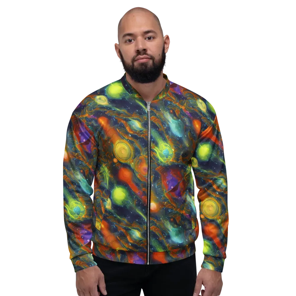 Galactic Tide on Bomber Jacket — Front