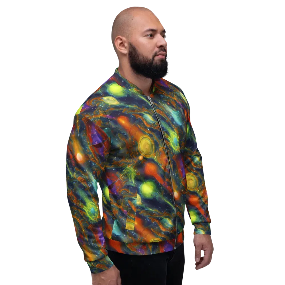 Galactic Tide on Bomber Jacket — Right