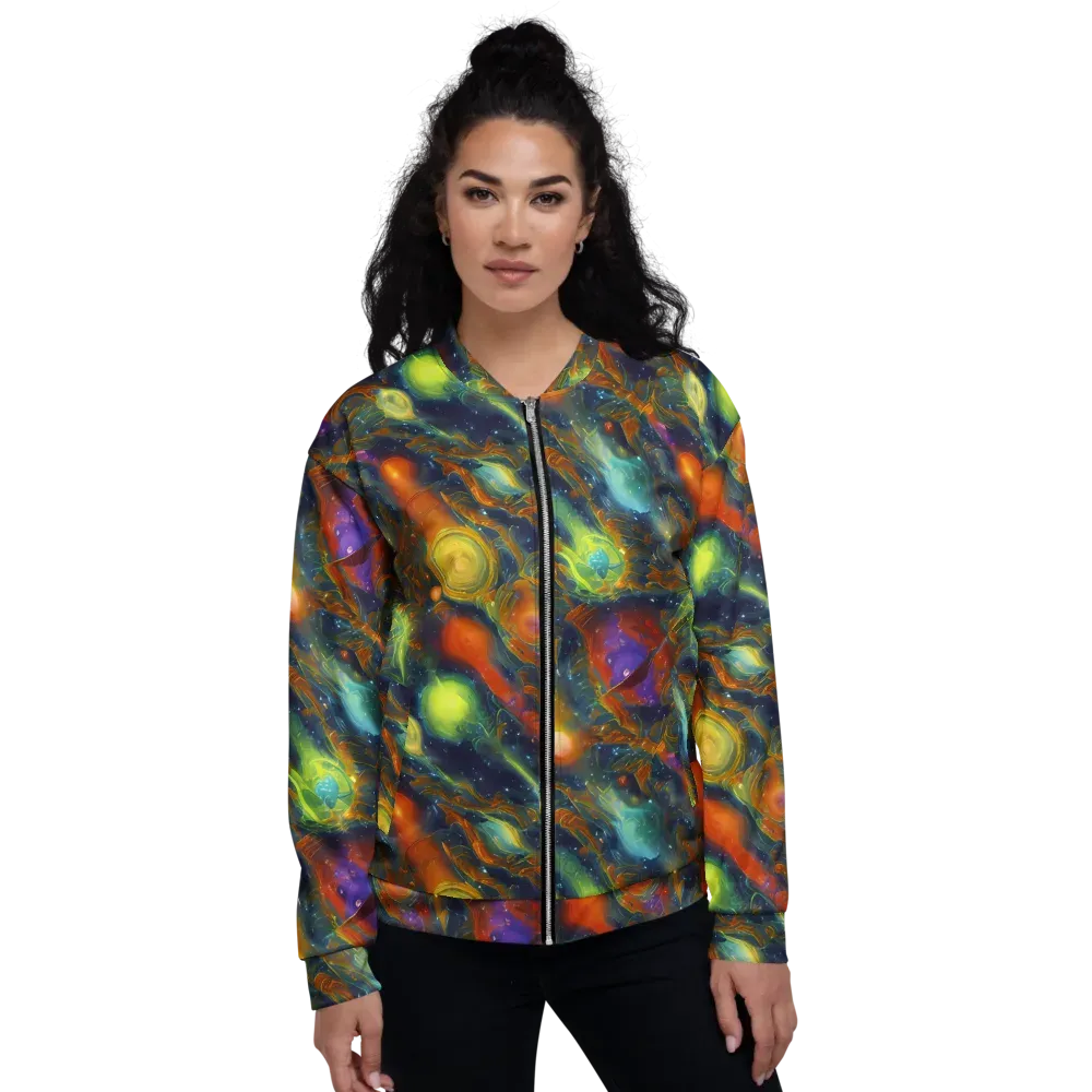 Galactic Tide on Bomber Jacket — Front