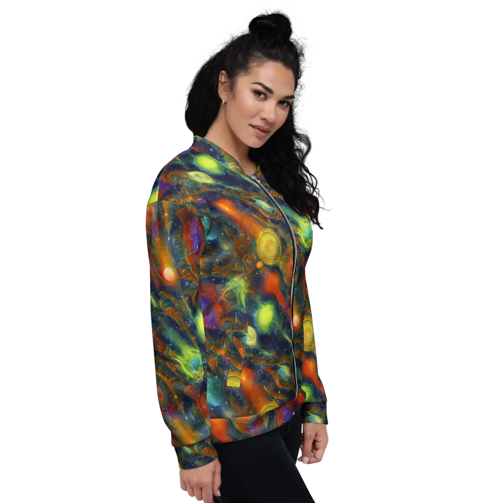 Galactic Tide on Bomber Jacket — Right