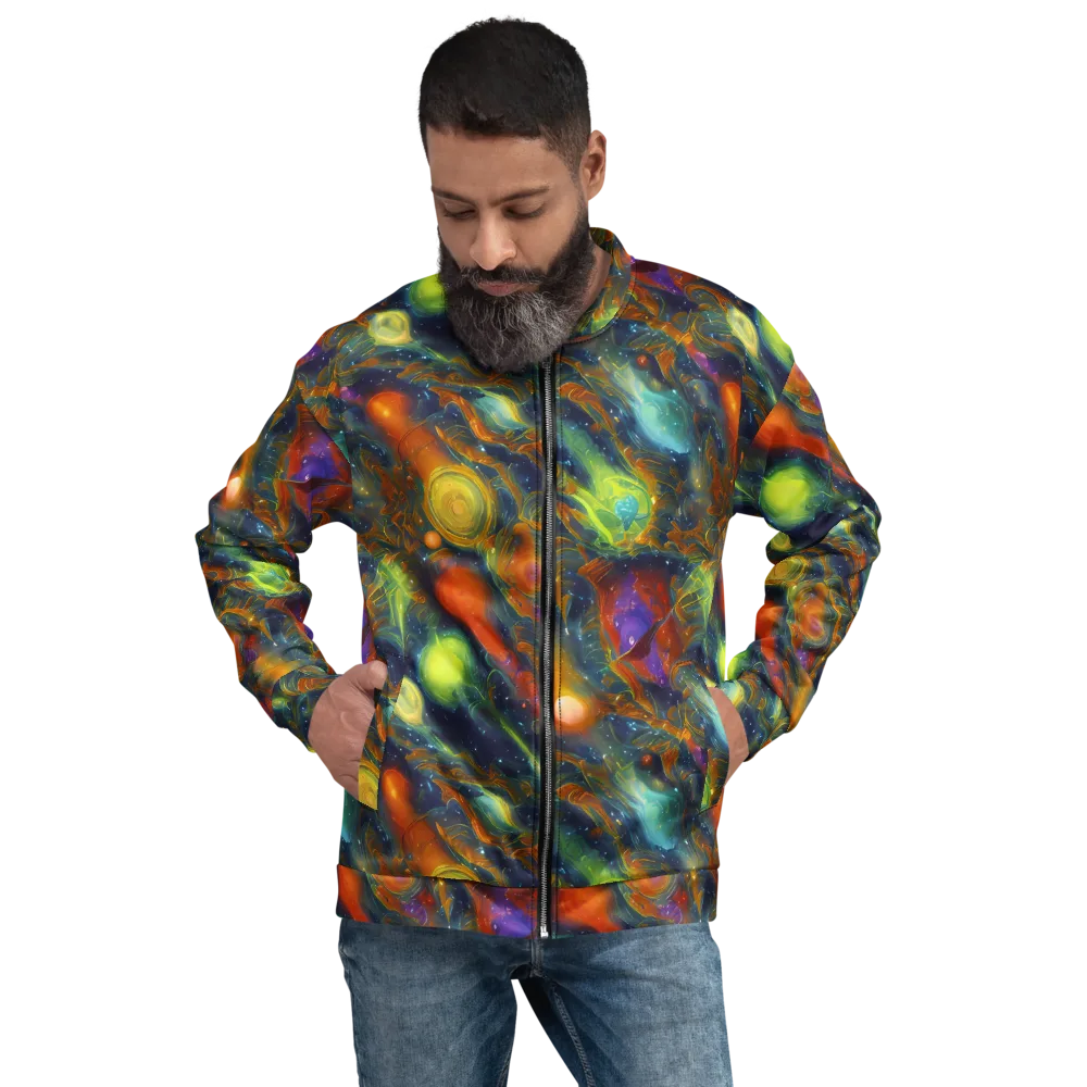 Galactic Tide on Bomber Jacket — Front