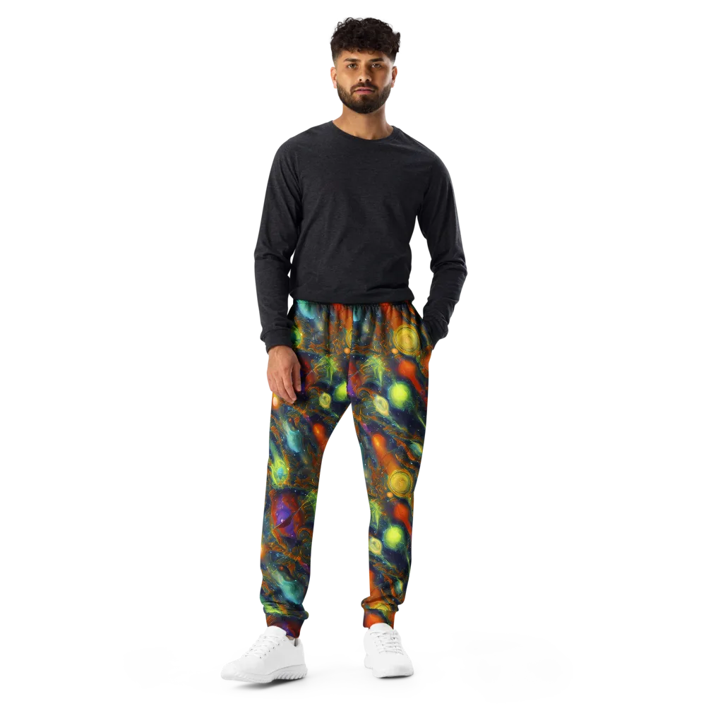 Galactic Tide on Men's Joggers — Front