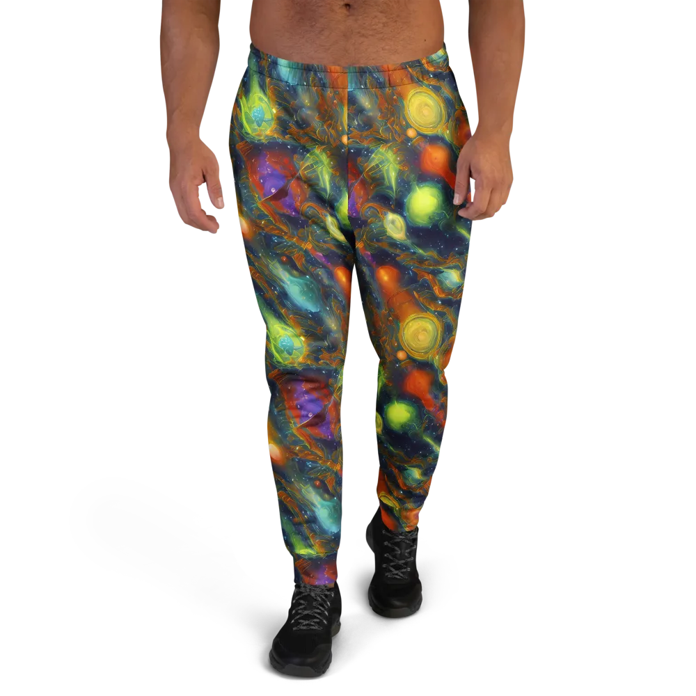 Galactic Tide on Men's Joggers — Front