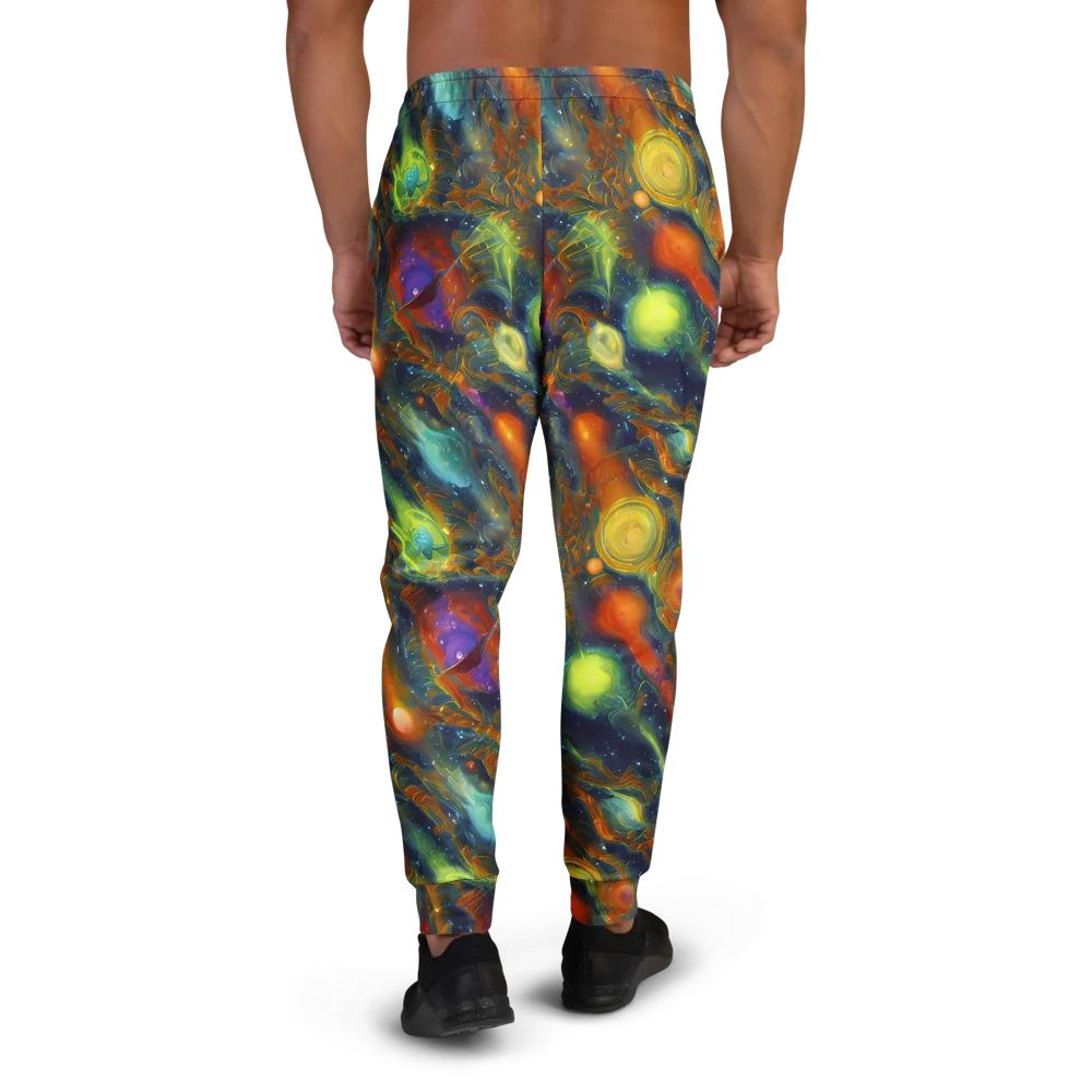 Galactic Tide on Men's Joggers — Back