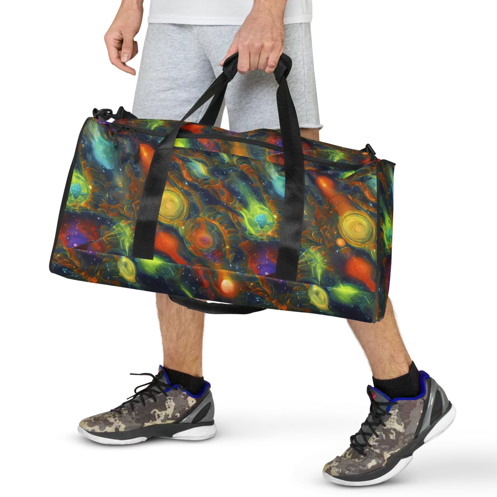 Galactic Tide on Duffle Bag — Front