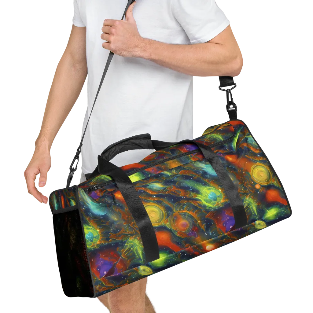 Galactic Tide on Duffle Bag — Right Front