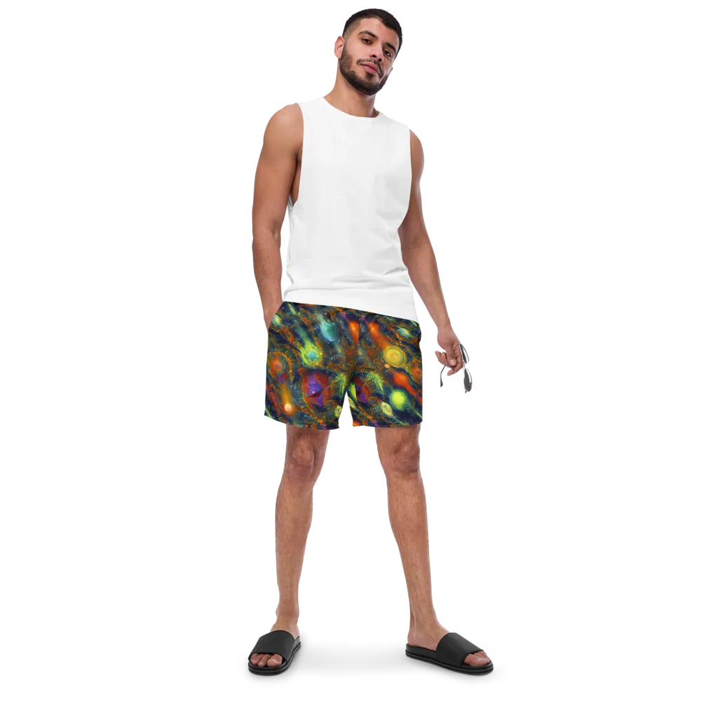 Galactic Tide on Swim Trunks — Front