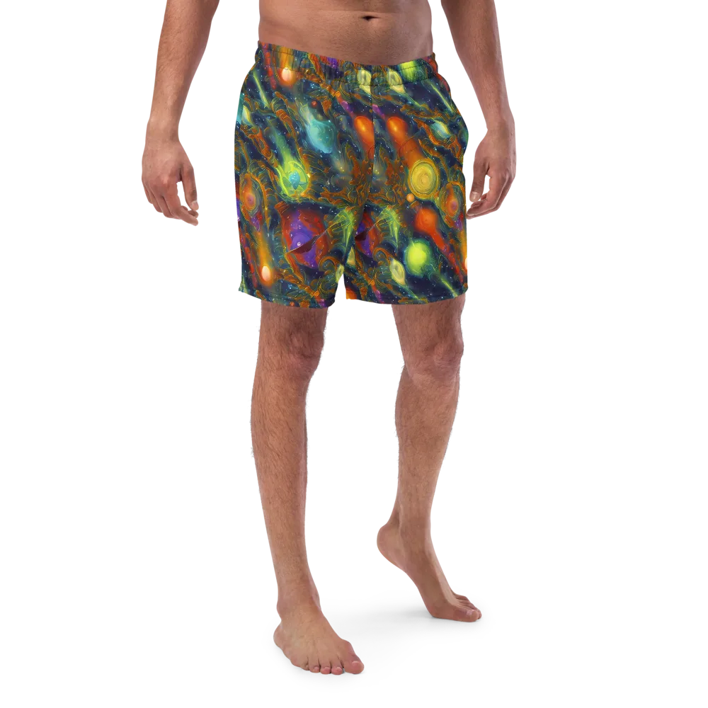 Galactic Tide on Swim Trunks — Front