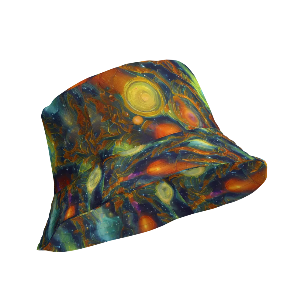 Galactic Tide on Reversible Bucket Hat — Product details Outside