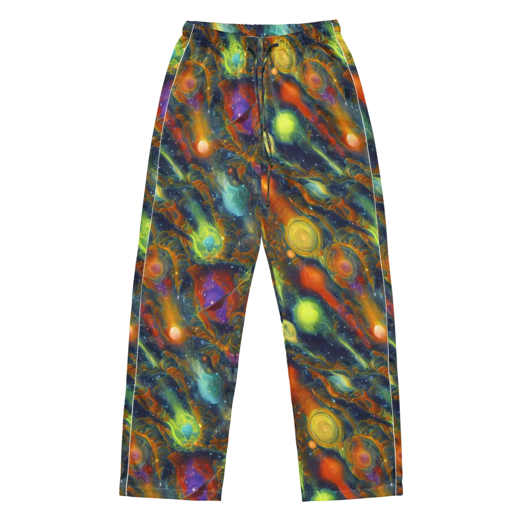Galactic Tide on Women's Pajama Pants — Front