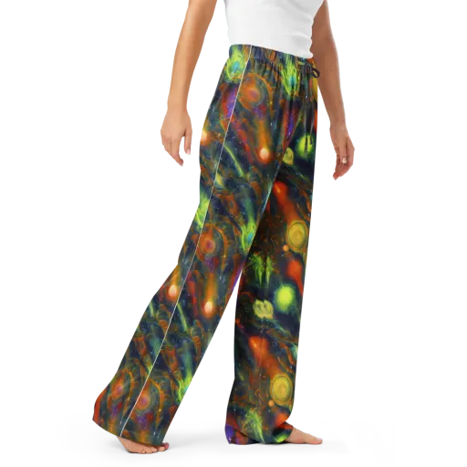 Galactic Tide on a Women's Pajama Pants