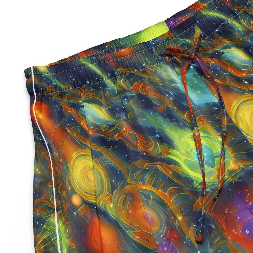Galactic Tide on Women's Pajama Shorts — Product details