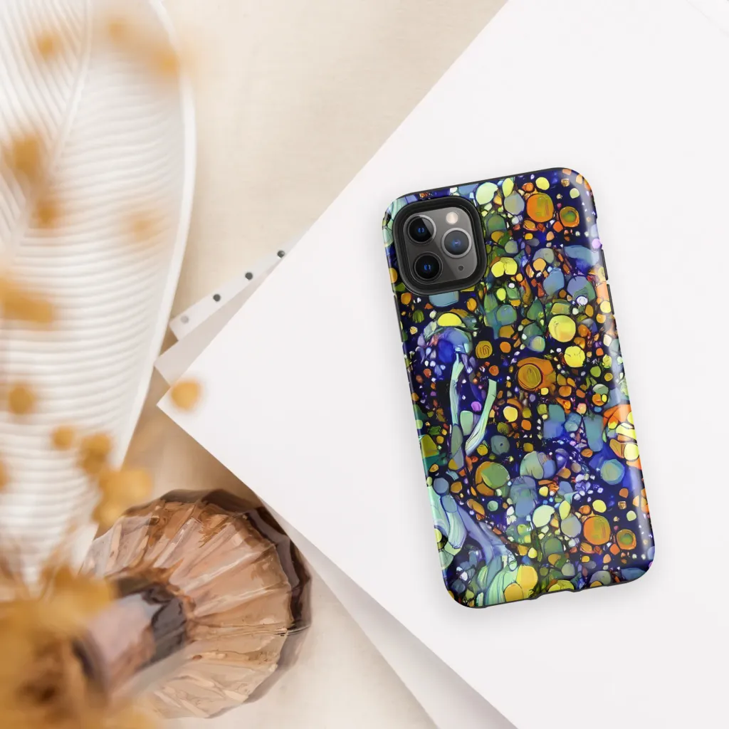 Indigo Carnival on Tough Case for iPhone® — Front