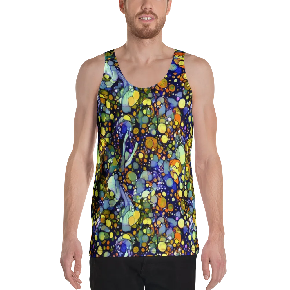 Indigo Carnival on Men's Tank Top — Front