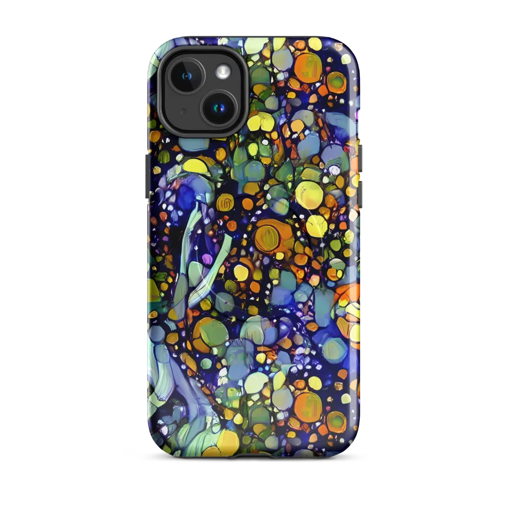 Indigo Carnival on MagSafe Tough Case for iPhone® — Front