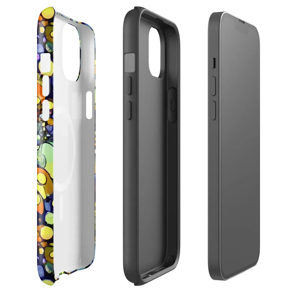Indigo Carnival on MagSafe Tough Case for iPhone® — Front