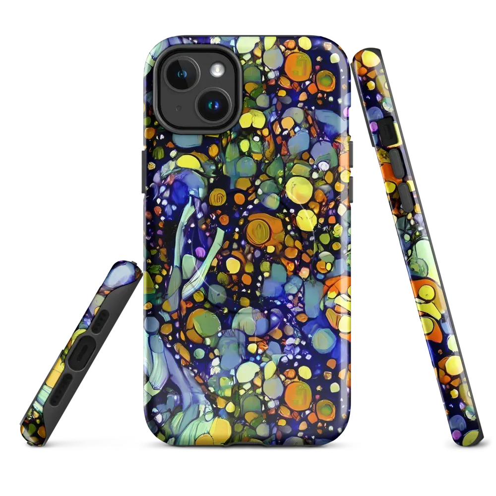Indigo Carnival on MagSafe Tough Case for iPhone® — Front