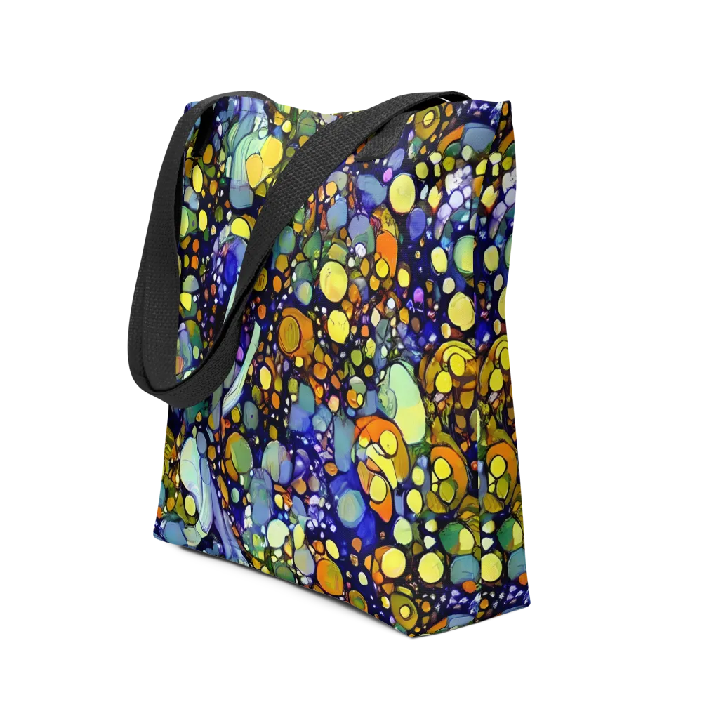 Indigo Carnival on Tote Bag — Front