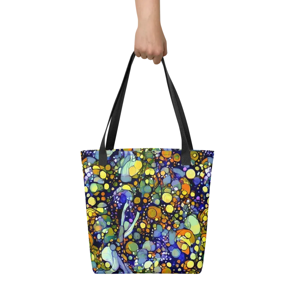 Indigo Carnival on Tote Bag — Front