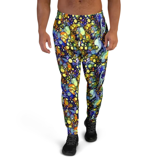 Indigo Carnival on a Men's Joggers