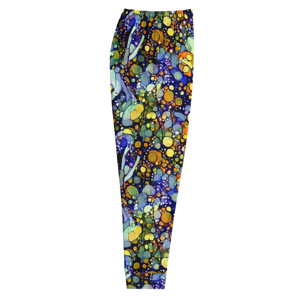 Indigo Carnival on Men's Joggers — Right